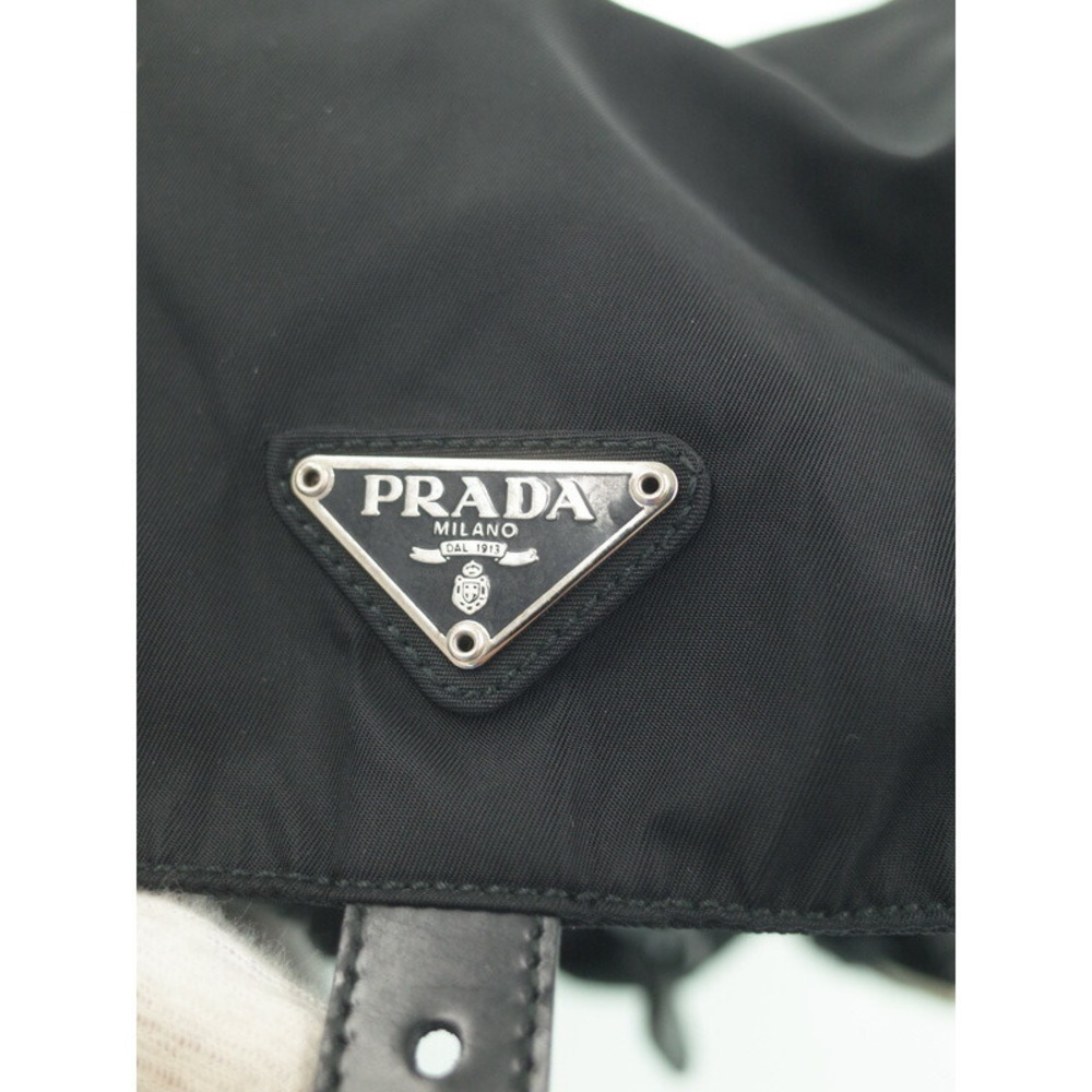 PRADA Two Pocket Tessuto Backpack Rucksack Daybag Black - Picture 7 of 9